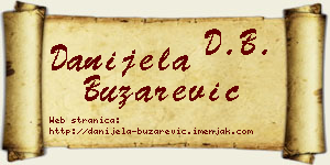 Danijela Buzarević vizit kartica